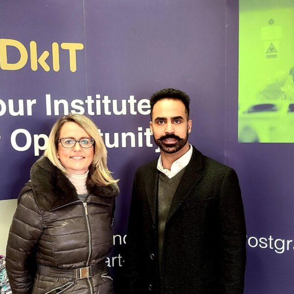 Campus tour of DKIT with Maire Gallen (International Student Recruitment Manager at DKIT)